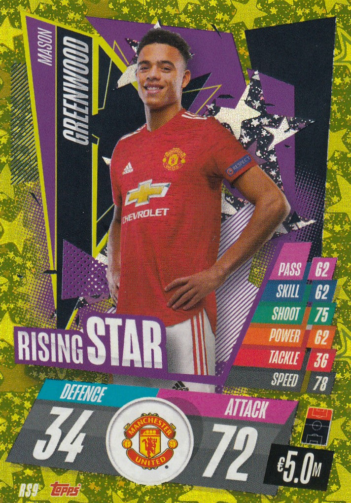 RS09. MASON GREENWOOD - MANCHESTER UNITED - RISING STAR