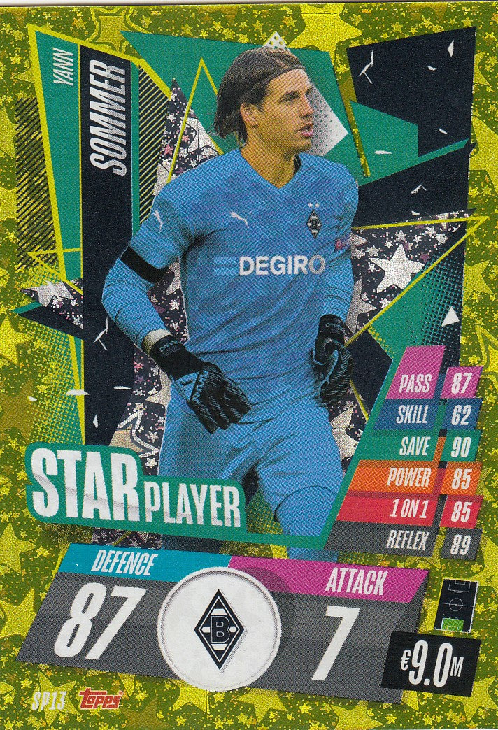 SP13. YANN SOMMER - BORUSSIA MONCHENGLADBACH - STAR PLAYER