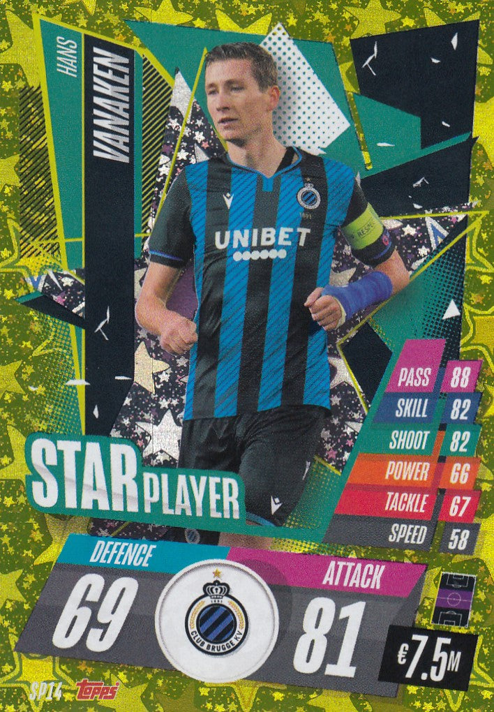 SP14. HANS VANAKEN - CLUB BRUGGE - STAR PLAYER