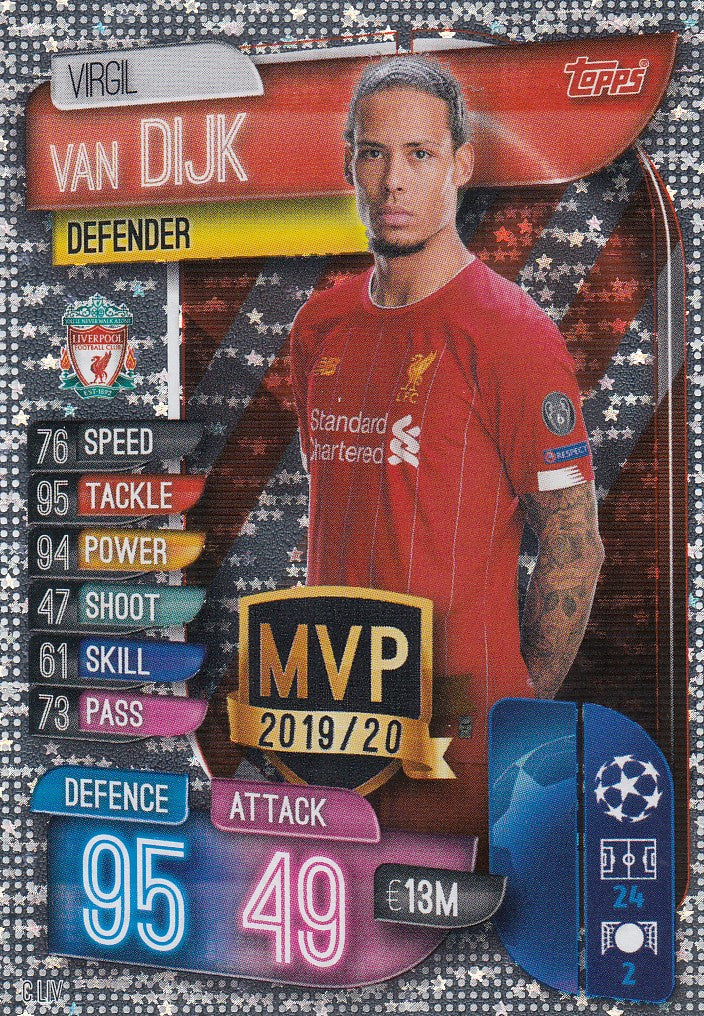 A-CLIV. VIRGIL VAN DIJK - LIVERPOOL - MVP