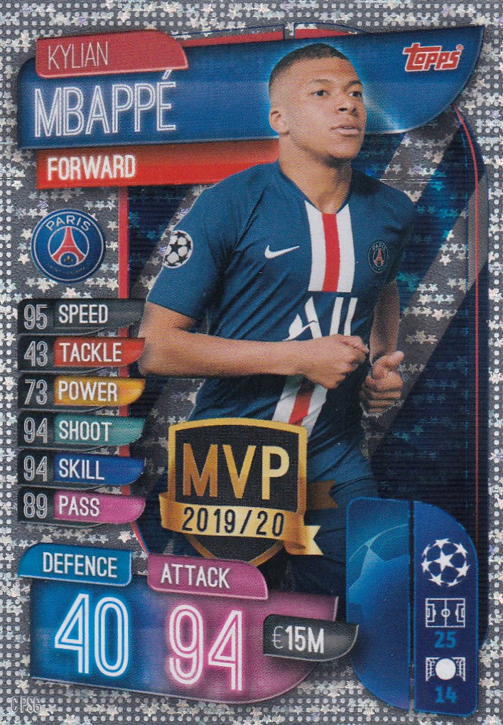 A-CPSG. KYLIAN MBAPPÈ - PARIS SAINT-GERMAIN - MVP