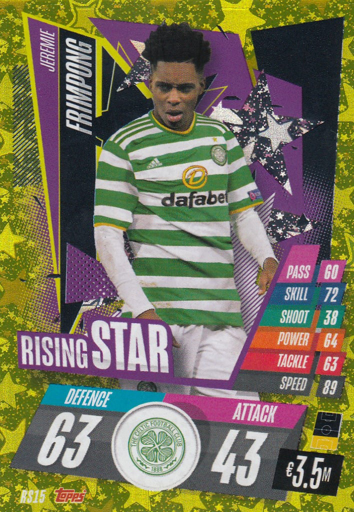RS15. JEREMIE FRIMPONG - CELTIC - RISING STAR