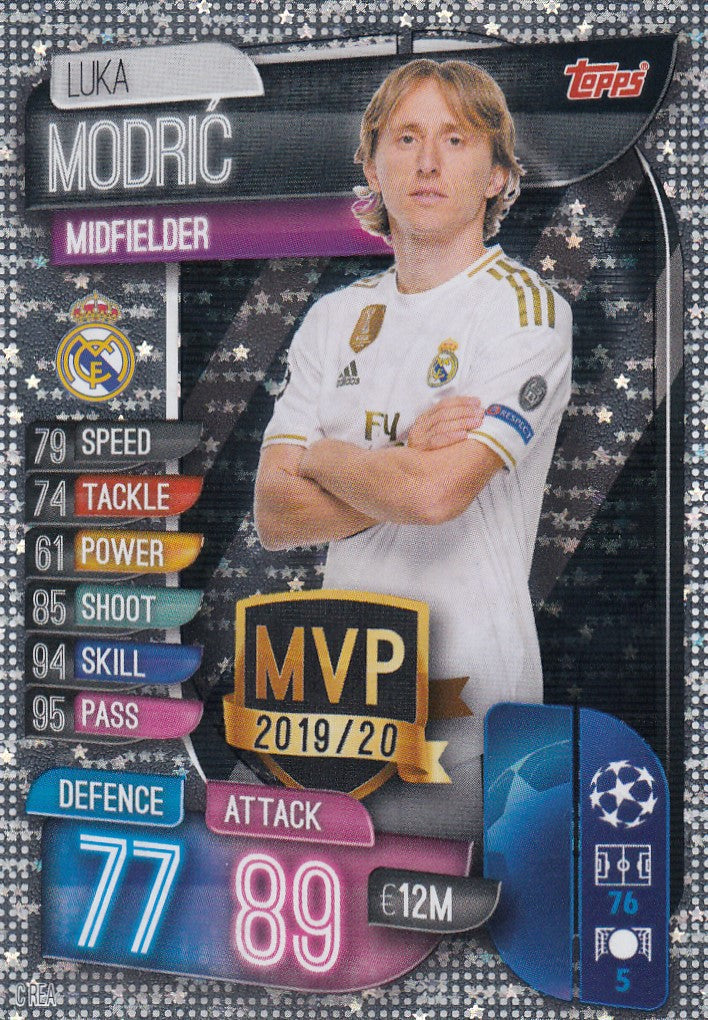 A-CREA. LUKA MODRIC - REAL MADRID - MVP