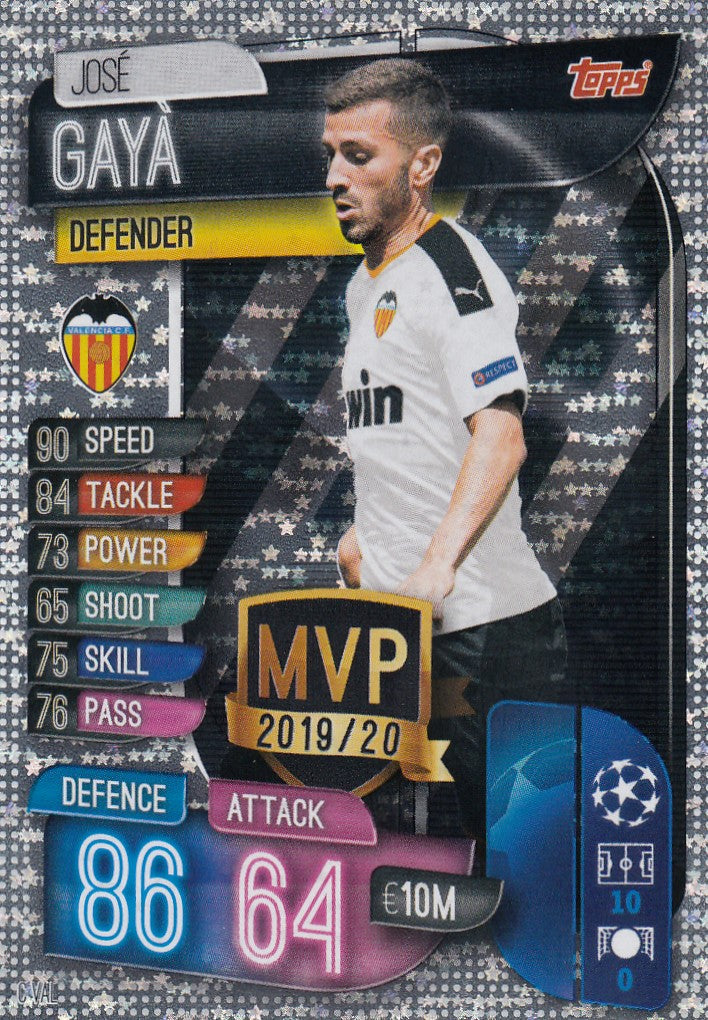 A-CVAL. JOSÈ GAYÀ - VALENCIA - MVP