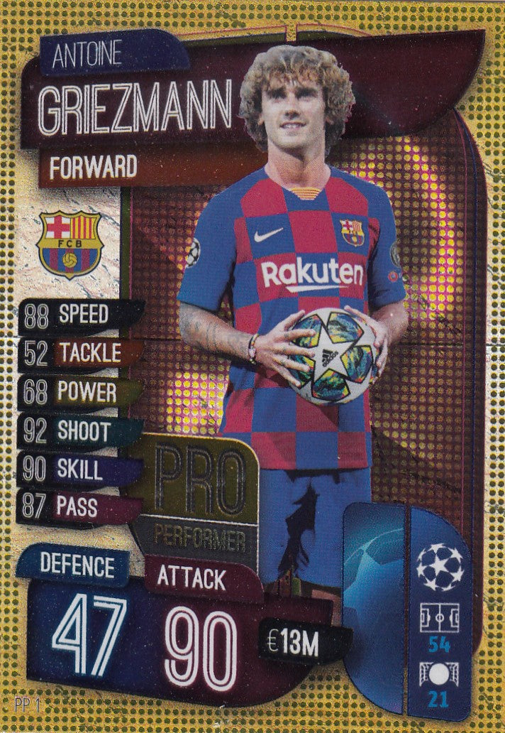 PP001. ANTOINE GRIEZMANN - BARCELONA - PRO PERFORMER - GOLD