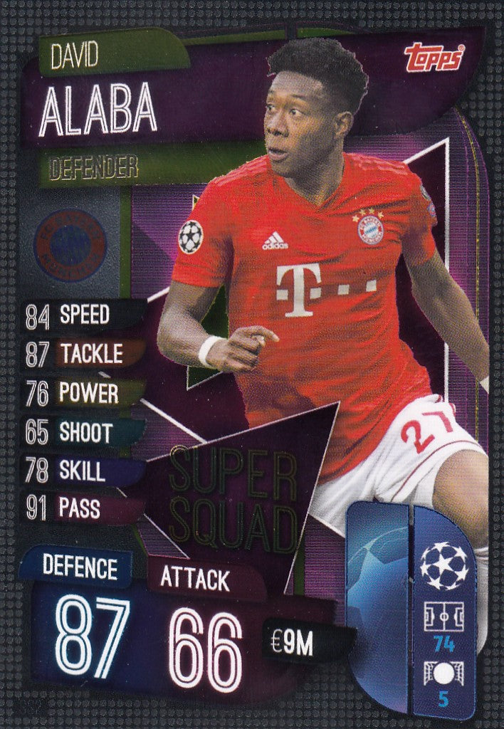 SUS02. DAVID ALABA - BAYERN MUNCHEN - SUPER SQUAD