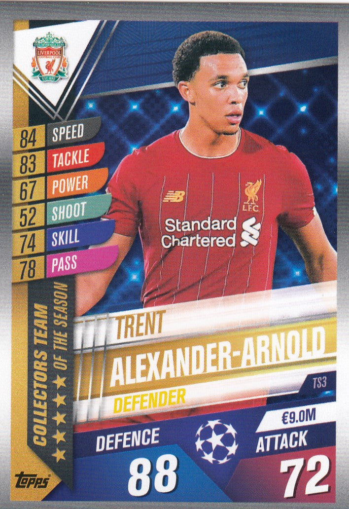 TS03. TRENT ALEXANDER-ARNOLD - LIVERPOOL - COLLECTORS TEAM OF THE SEASON