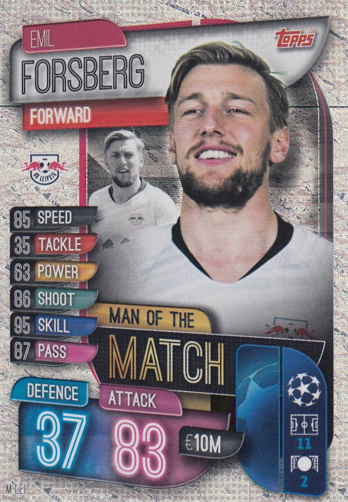 MOM-LEI. EMIL FORSBERG - RB LEIPZIG - MAN OF THE MATCH
