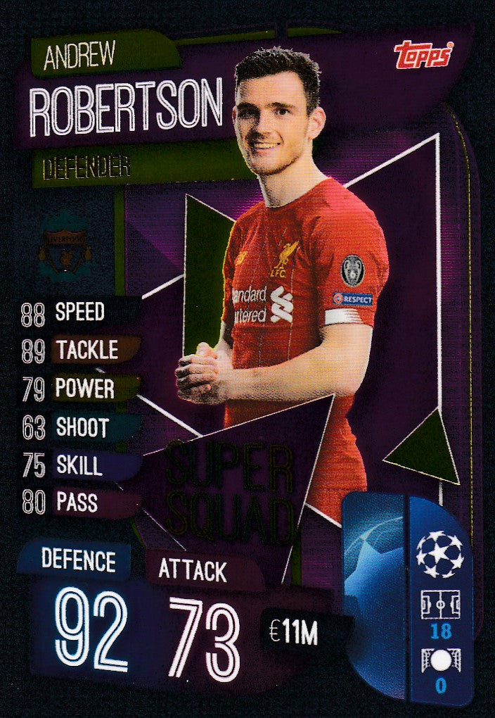 SUS03. ANDREW ROBERTSON - LIVERPOOL - SUPER SQUAD