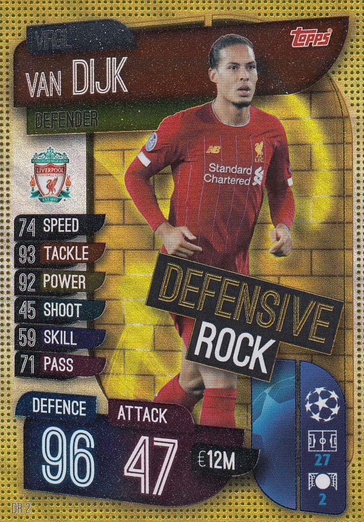 DR2. VIRGIL VAN DIJK - LIVERPOOL - DEFENSIVE ROCK