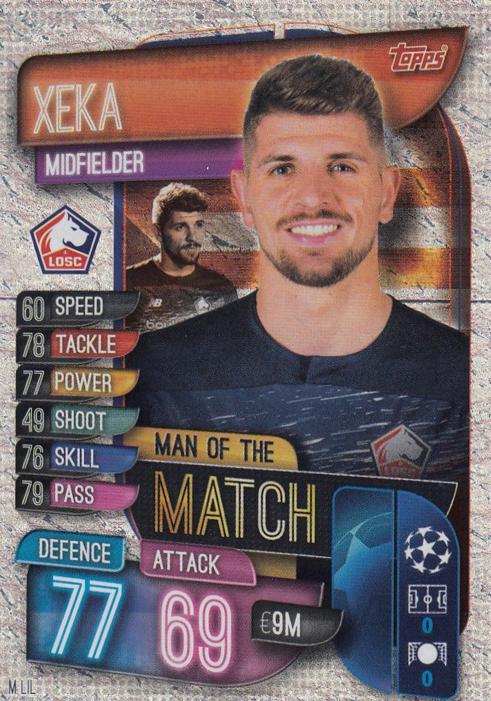 MOM-LIL. XEKA - LILLE - MAN OF THE MATCH