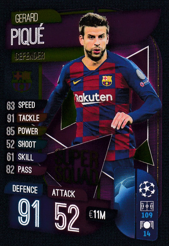 SUS05. GERARD PIQUÈ - BARCELONA - SUPER SQUAD