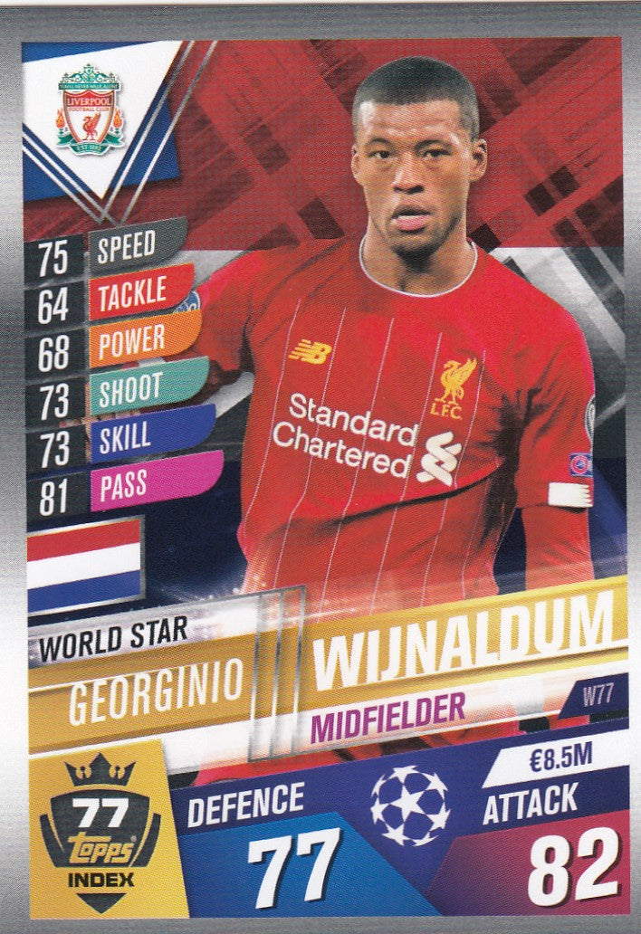 W77. GEORGINIO WIJNALDUM - LIVERPOOL - WORLD STAR