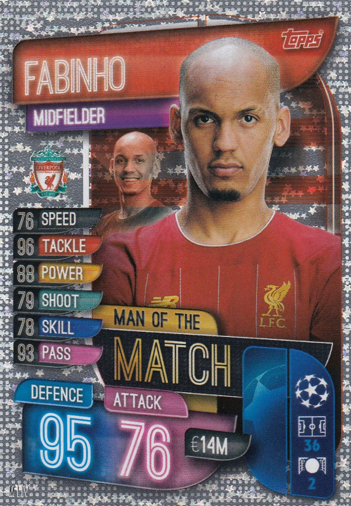 MOM-LIV. FABINHO - LIVERPOOL - MAN OF THE MATCH