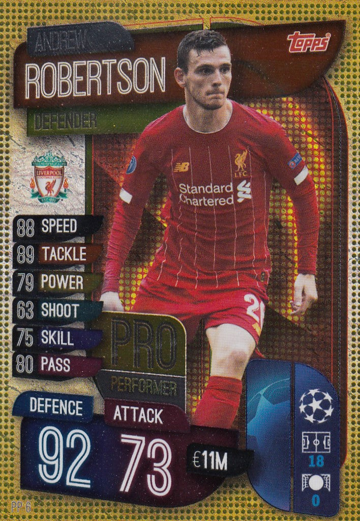 PP006. ANDREW ROBERTSON - LIVERPOOL - PRO PERFORMER - GOLD