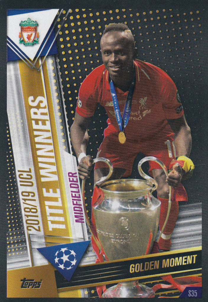 S35. SADIO MANÈ - LIVERPOOL - GOLDEN MOMENT