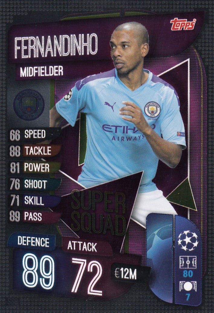 SUS08. FERNANDINHO - MANCHESTER CITY - SUPER SQUAD