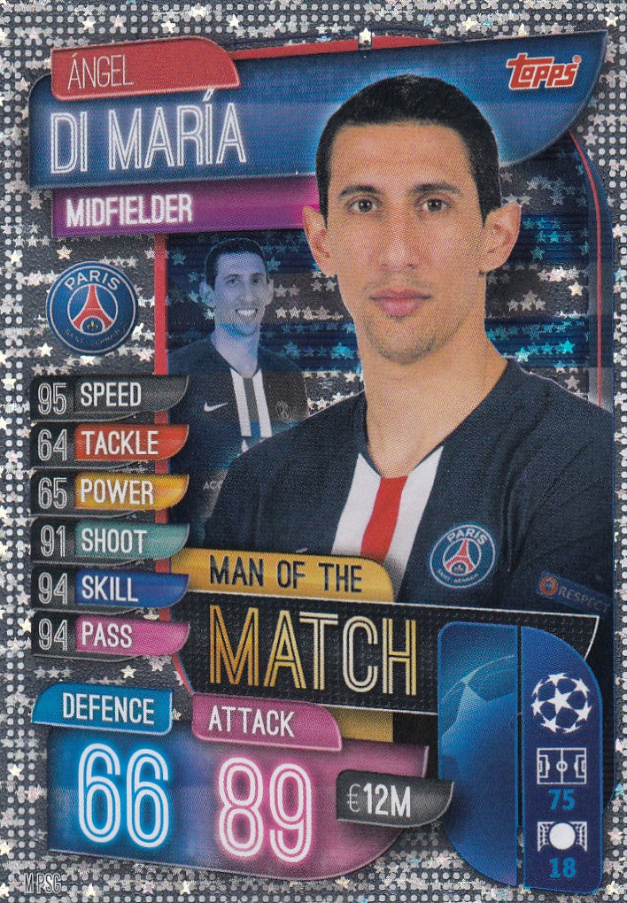 MOM-PSG. ÀNGEL DI MARÌA - PARIS SAINT-GERMAIN - MAN OF THE MATCH