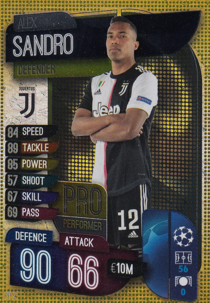 PP009. ALEX SANDRO - JUVENTUS - PRO PERFORMER - GOLD