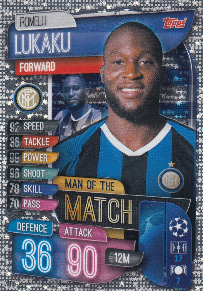 MOM-INT. ROMELU LUKAKU - INTER - MAN OF THE MATCH