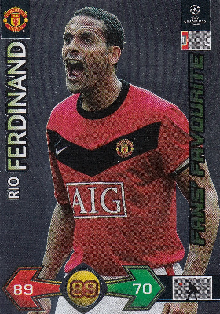 230. RIO FERDINAND - MANCHESTER UNITED - FANS` FAVORITE