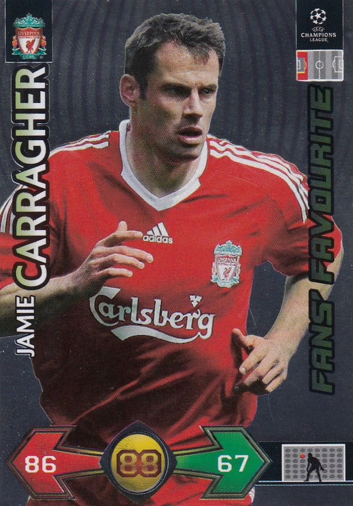 208. JAMIE CARRAGHER - LIVERPOOL - FANS` FAVORITE