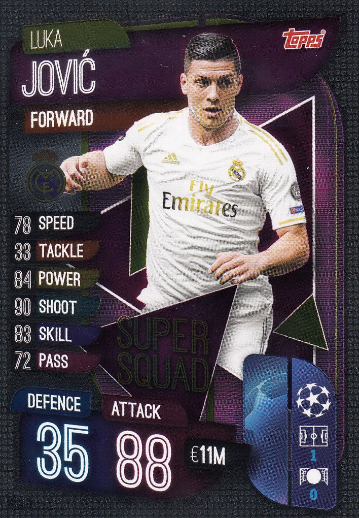 SUS15. LUKA JOVIC - REAL MADRID - SUPER SQUAD