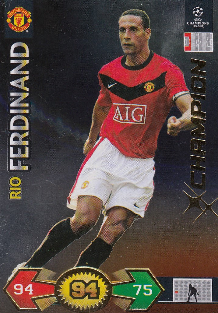 228. RIO FERDINAND - MANCHESTER UNITED - CHAMPION