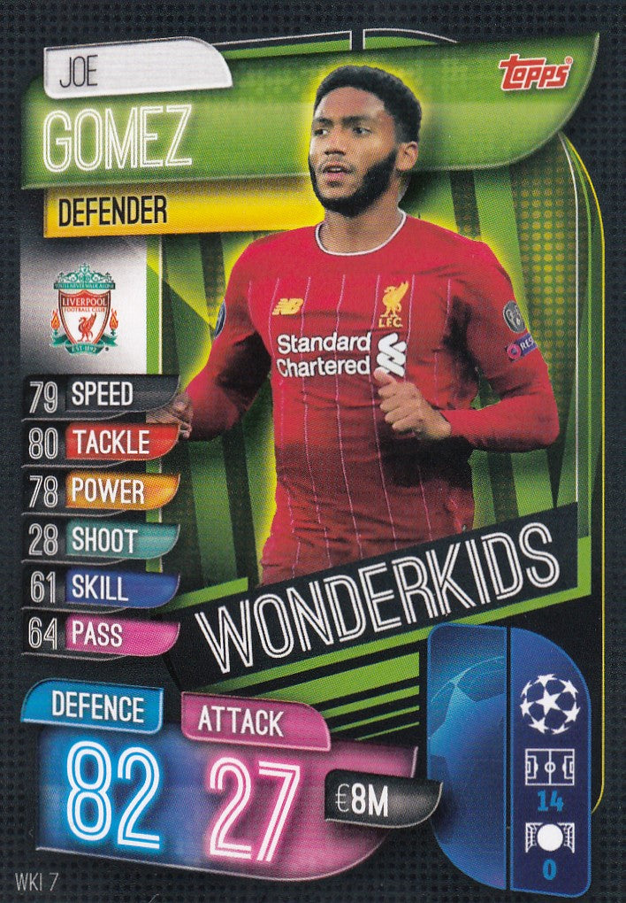 WKI07. JOE GOMEZ - LIVERPOOL - WONDERKIDS