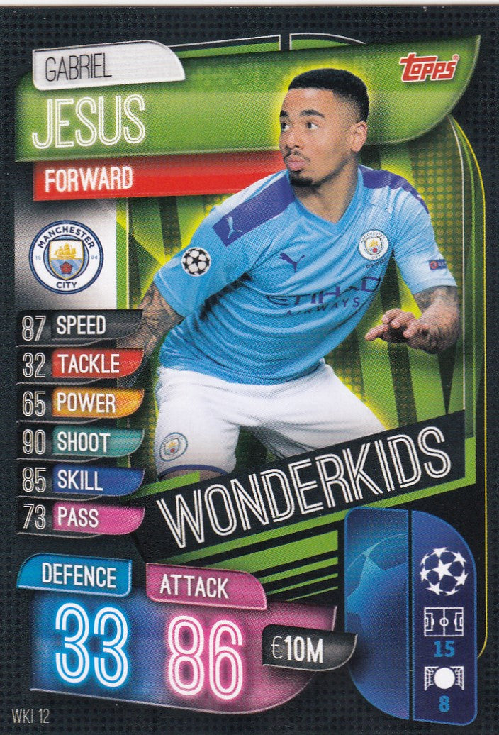 WKI12. GABRIEL JESUS - MANCHESTER CITY - WONDERKIDS