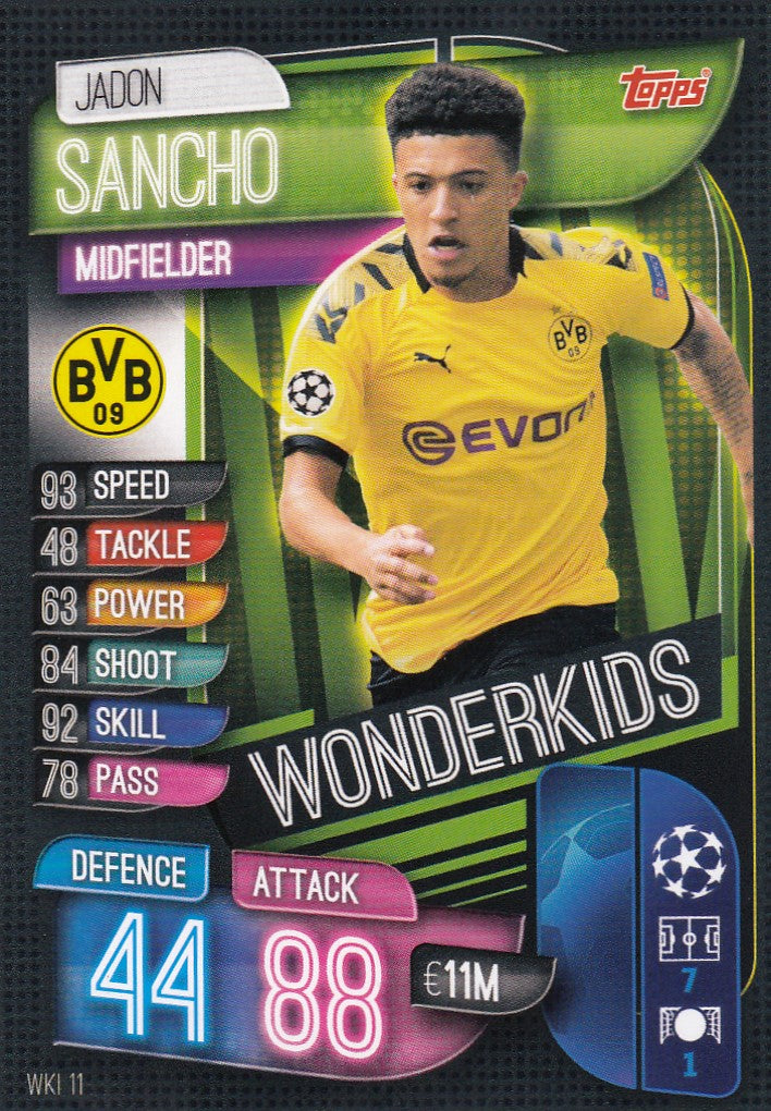 WKI11. JADON SANCHO - BORUSSIA DORTMUND - WONDERKIDS
