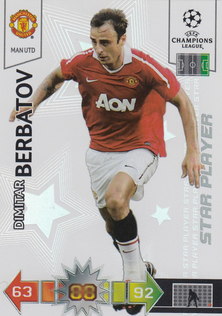 175. DIMITAR BERBATOV - MANCHESTER UNITED - STAR PLAYER