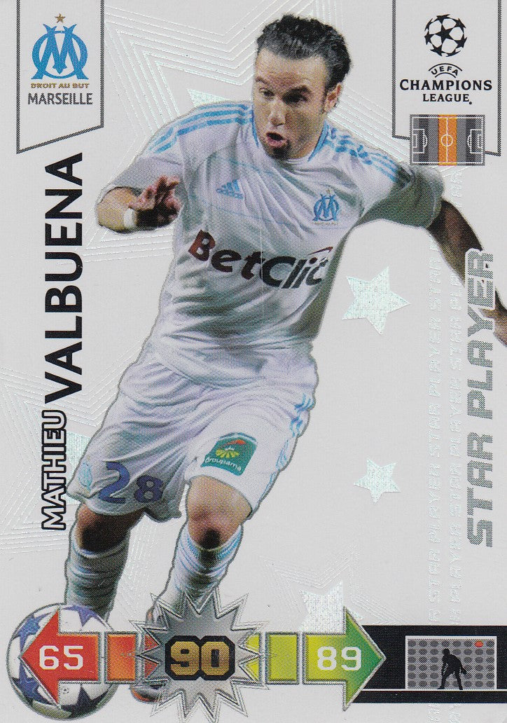 191. MATHIEU VALBUENA - MARSEILLE - STAR PLAYER