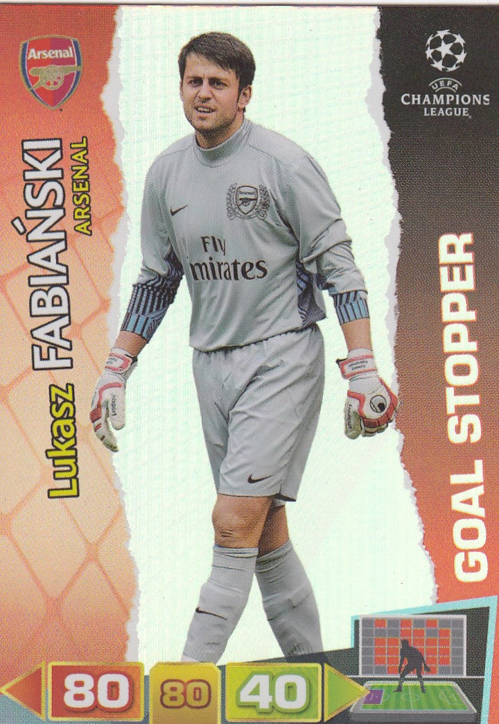 277. LUKASZ FABIANSKI - ARSENAL - GOAL STOPPER