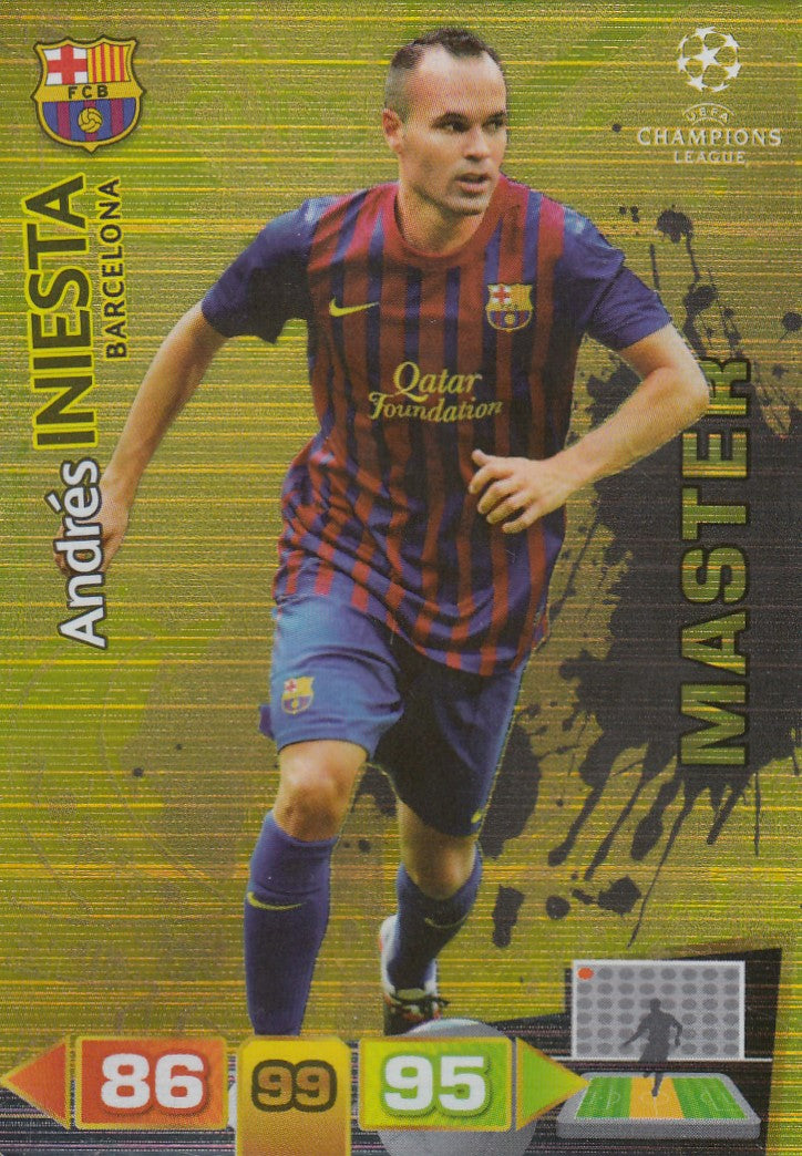 327. ANDRÈS INIESTA - BARCELONA - MASTER