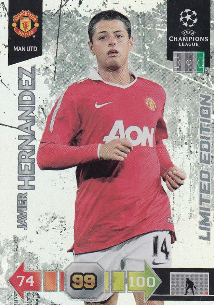 LE-21. JAVIER HERNANDEZ - MANCHESTER UNITED - LIMITED EDITION