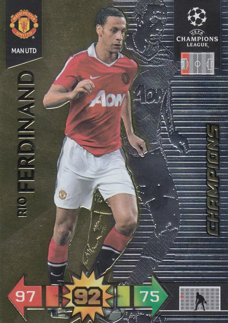 169. RIO FERDINAND - MANCHESTER UNITED - CHAMPIONS