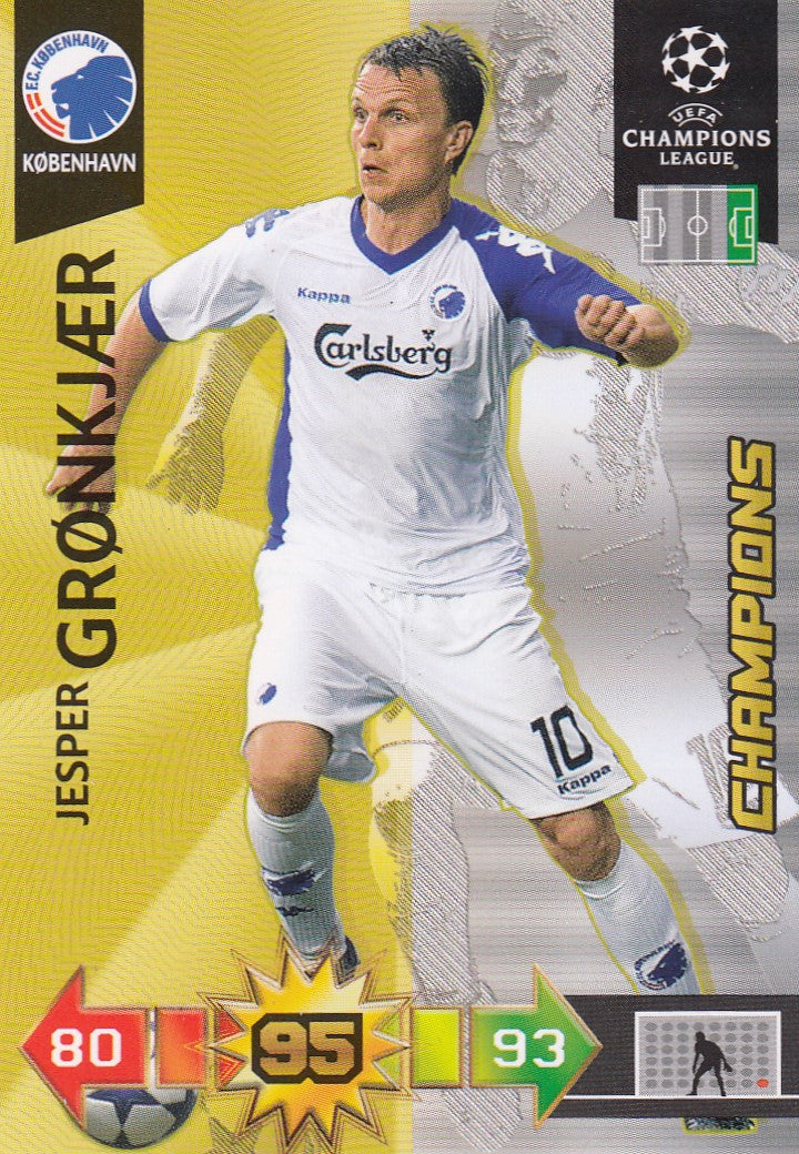UE-039. JESPER GRØNSKJÆR - FC KØBENHAVN - CHAMPIONS