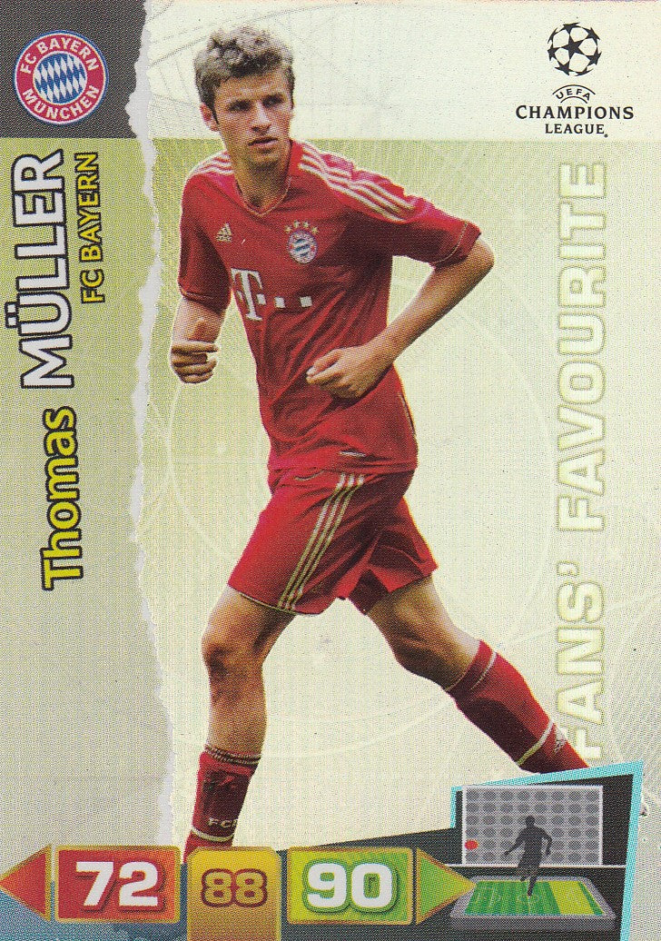 302. THOMAS MULLER - BAYERN MUNCHEN - FANS` FAVORITE