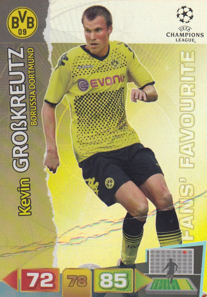 303. KEVIN GROSSKREUTZ - BORUSSIA DORTMUND - FANS` FAVORITE