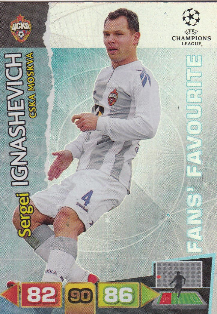 306. SERGEI IGNASHEVICH - CSKA MOSKVA - FANS` FAVORITE