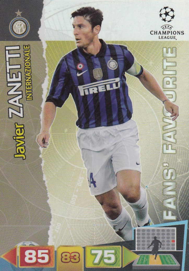 307. JAVIER ZANETTI - INTER - FANS` FAVORITE