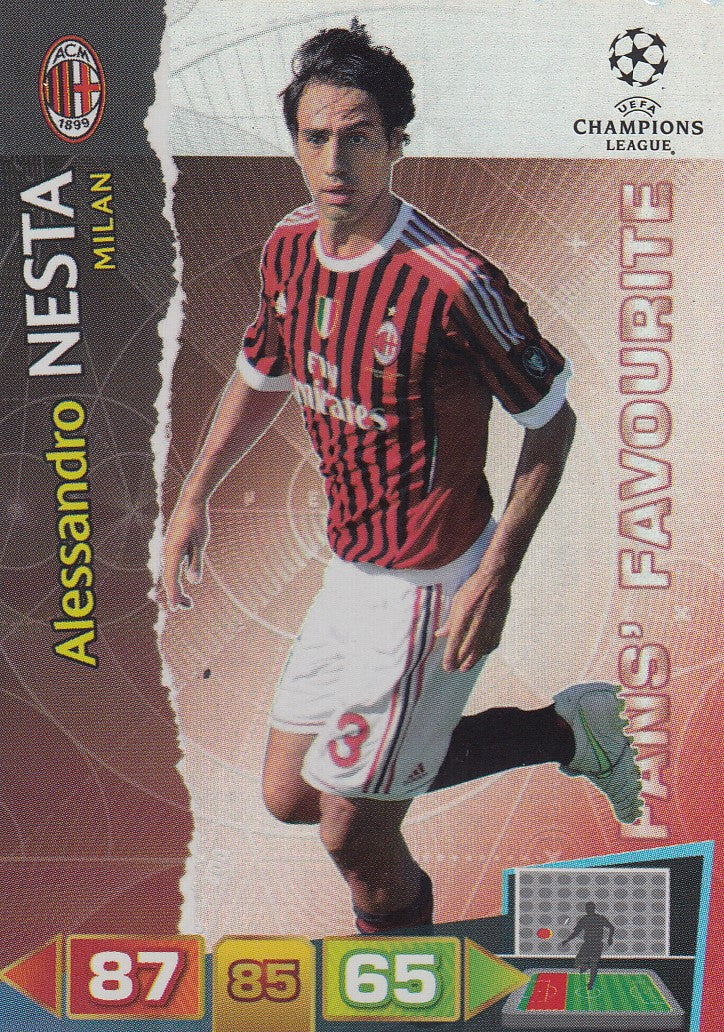 313. ALESSANDRO NESTA - AC MILAN - FANS` FAVORITE