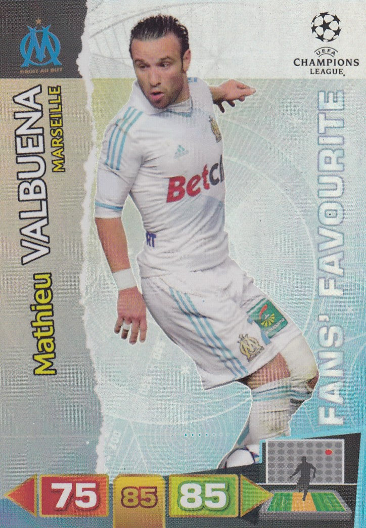 317. MATHIEU VALBUENA - MARSEILLE - FANS` FAVORITE