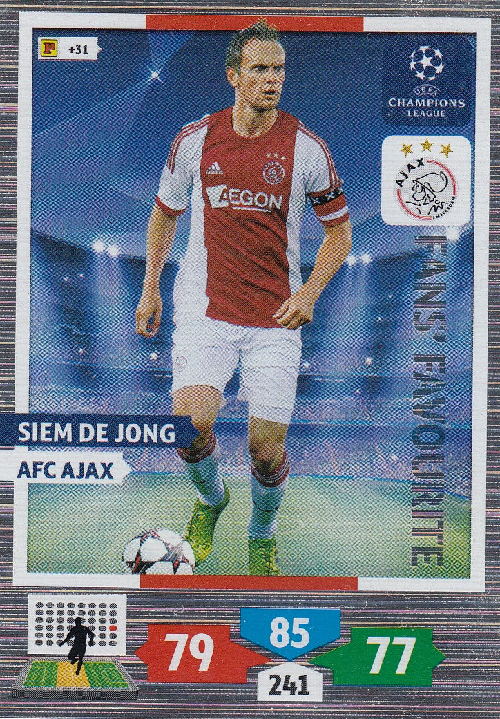 289. SIEM DE JONG - AJAX - FANS` FAVORITE