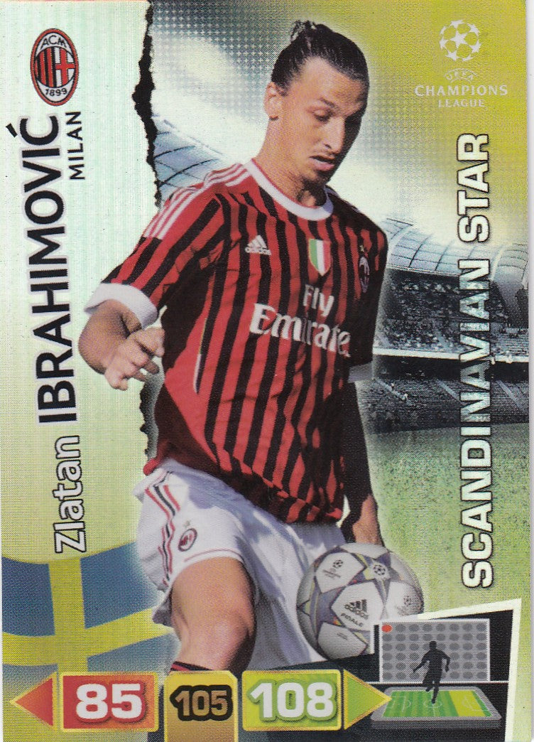 SS-01. ZLATAN IBRAHIMOVIC - AC MILAN - SCANDINAVIAN STAR