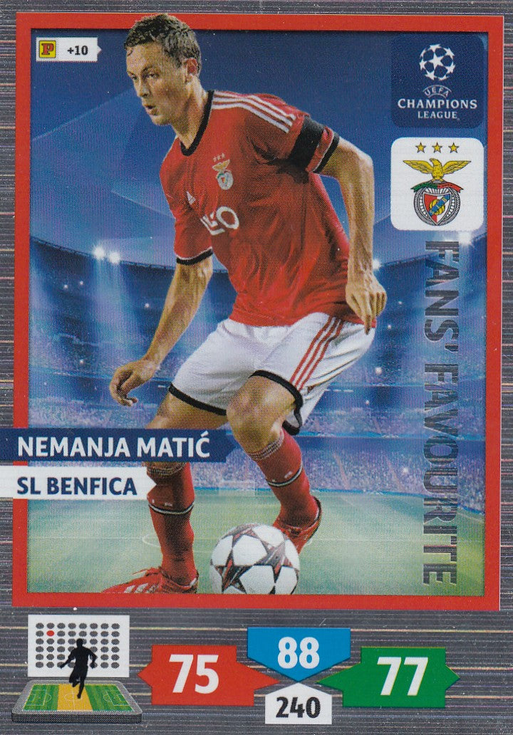 297. NEMANJA MATIC - BENFICA - FANS` FAVORITE