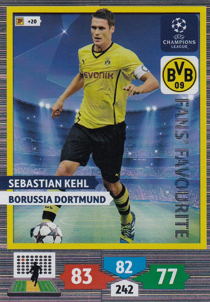 298. SEBASTIAN KEHL - BORUSSIA DORTMUND - FANS` FAVORITE