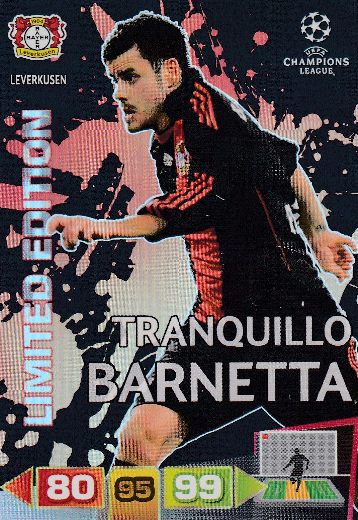LE-23. TRANQUILLO BARNETTA - BAYER LEVERKUSEN - LIMITED EDITION
