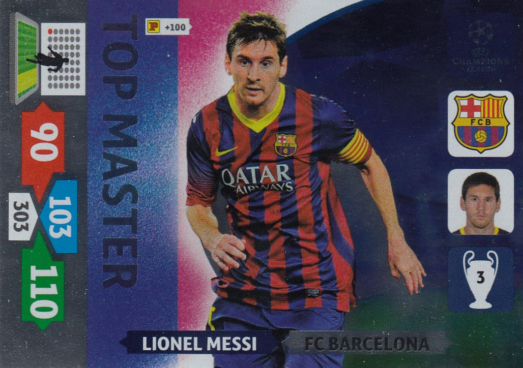 352. LIONEL MESSI - BARCELONA - TOP MASTER